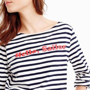 J. Crew Hello Sailor Nautical Striped Top (size XS)